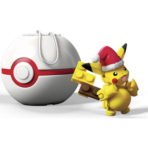 MEGA Mega Construx Pokemon Santa Pikachu Ensemble de Construction