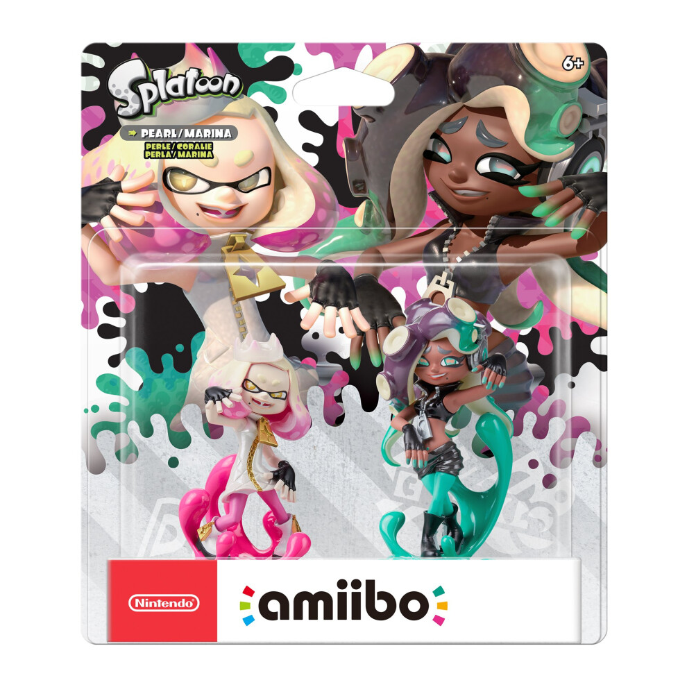 Photos - Action Figures / Transformers Nintendo Amiibo - Pearl & Marina 2-Pack - Splatoon 2 
