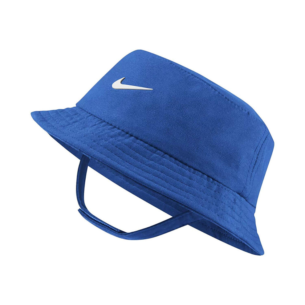 Nike Dry Infant/Toddler Girls' Bucket Hat (Game Royal (7A2682-U89) / White  12-24 Months)