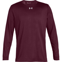 Under Armour Men's Locker 2.0 Lngrmad skjorta Maroon | Silver LG