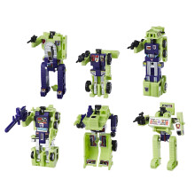 HASBRO Transformers: paquete de recoleccin de 6 figuras Vintage G1 G1 Devastator de 6 figuras