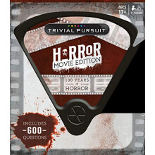 USAOPOLY Quick Play Trivial Pursuit: Horror Movie Edition  Questions from Classic Horror Films  Board Game for Fans of Horror Movies