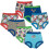 PJ Masks Παιδικά Σλιπ με Χαρούμενα Αυτοκόλλητα, 2T, 3T, 4T, 7-Συσκευασία 1