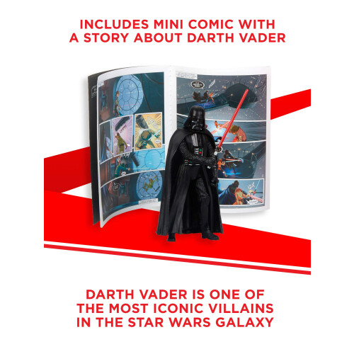 Star Wars STAR WARS Galaxy of Adventures Darth Vader Κινητήρας Δράσης 3.75" και Μίνι Κόμικ 2