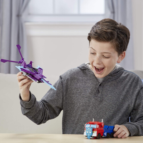 Transformers Cyberverse Action Attackers : Figurine d'action Slipstream de classe Ultra 2