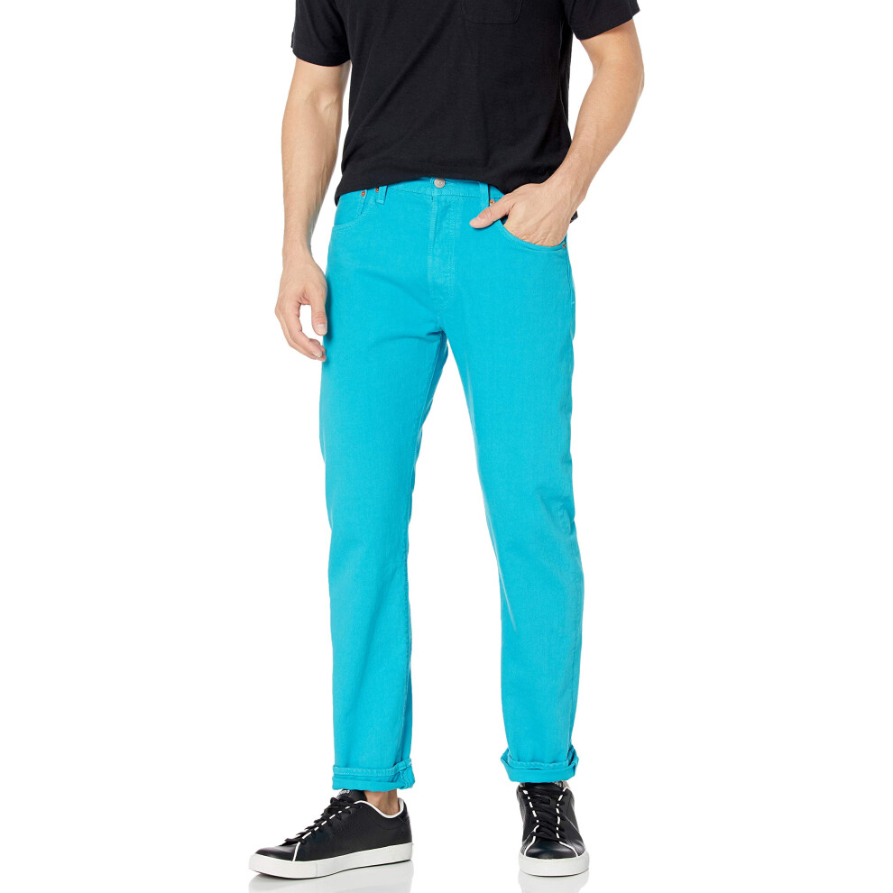 Levi's Men's 501 Original Fit Jeans (Discontinued) Bitter Turk-Garment Dye 42W X 32L