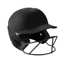 Prilba na softbal Mizuno F6 pre dospel   ch Fastpitch s maskou, cierna, mal   /stredn
