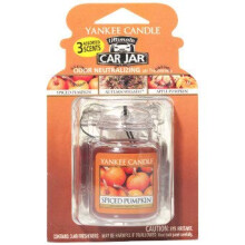 Yankee Candle Fall Favorites 3-balenie vonn ch sviecok do auta Ultimate (jablko-tekvicov jesenn veniec s korenenou tekvicou)