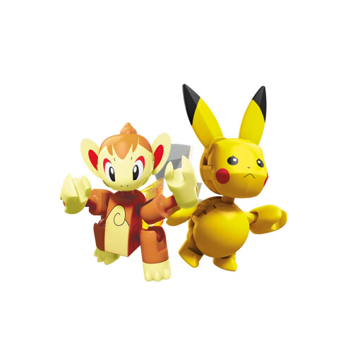 MEGA Mega Construx Pok?mon Chimchar Vs. Pikachu 1