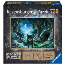 Escape puzzle - Historias de lobos - RAVENSBURGER - Azul - Papel cartón - 759 piezas - A partir de 12 años