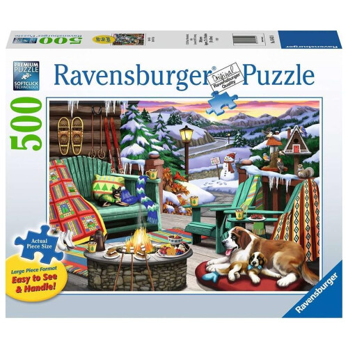 Ravensburger Ravensburger Aprs All Day Puzzles - 500 Teile | Großformat | Einzigartige Softclick-Technologie