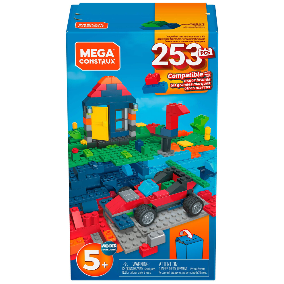 Mega Construx Wonder Builders - Scatola Da Costruzione Da 250 Pezzi-image