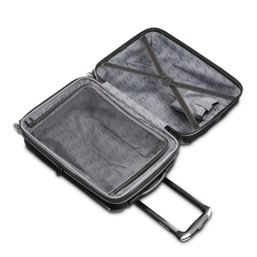 Samsonite Samsonite Centric 2 Hardside Expandable bagagem com rodas spinner de m   o preta de 20 polegadas 1