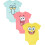 Nickelodeon Nickelodeon SpongeBob SquarePants Σετ 3 Μωρουδιακά 6-9 Μηνών 1