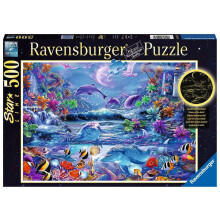 Ravensburger Rompecabezas de 500 Piezas Magia Nocturna para Adultos - 12000478 - Hecho a Mano en Alemania