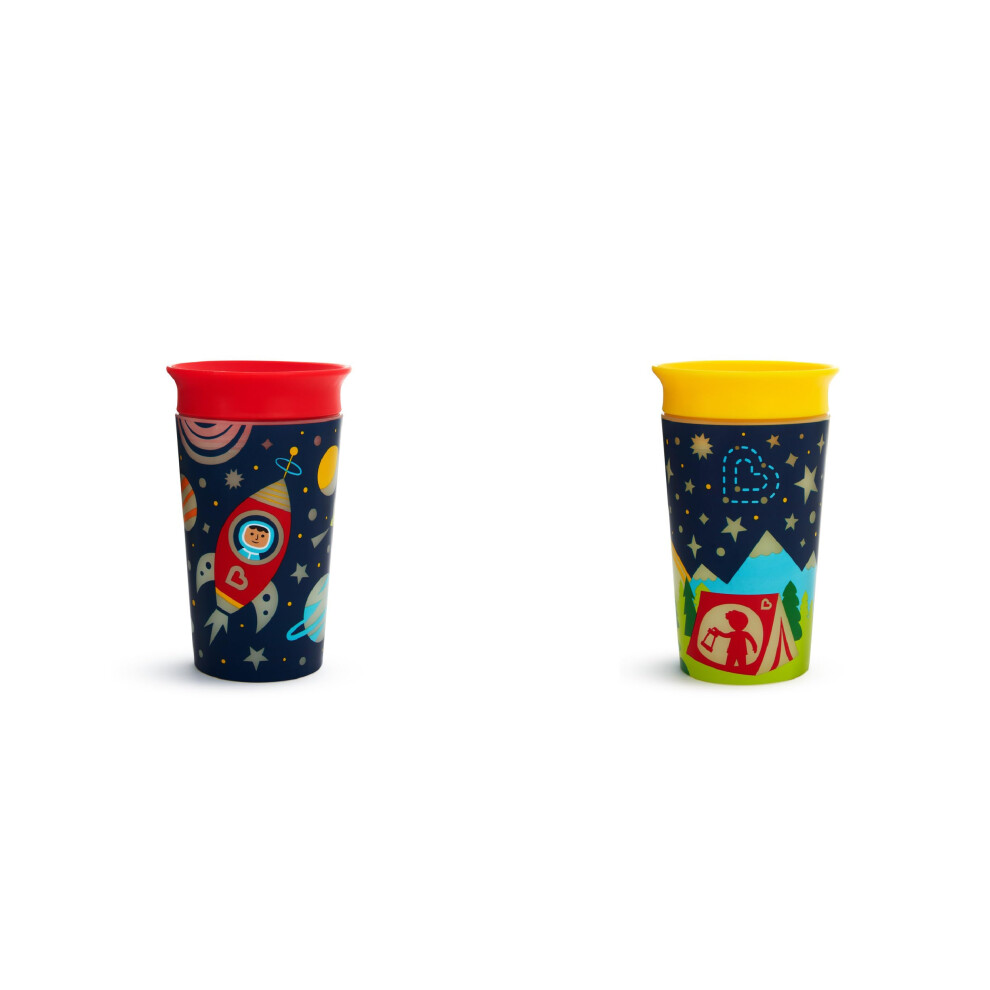 Munchkin 21193: 9Oz Miracle 360 Glow in The Dark Sippy Cup (Assorted)