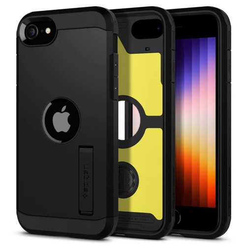 Spigen Spigen Tough Armor [Extreme Protection Tech] Designed for iPhone SE 2022 Case / iPhone SE 3 Case 2022 / iPhone SE 2020 Case / iPhone 8 Case / iPhone 7
