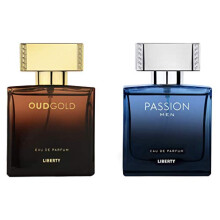 Liberty luxus parfm frfiaknak ajndk szett - Eau De Parfum (EDP) Spray Fragrances OudGold s Passion Scent (egyenknt 50 ml/1,7 Oz) Franciaorszgb