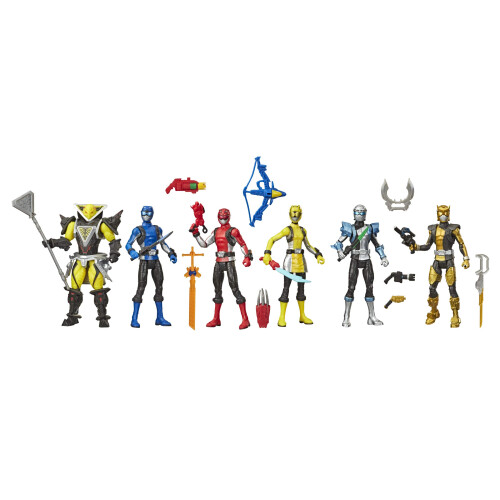 Power Rangers Power Rangers Beast Morphers Action Figure Multipack con 6 Figure e Accessori 2