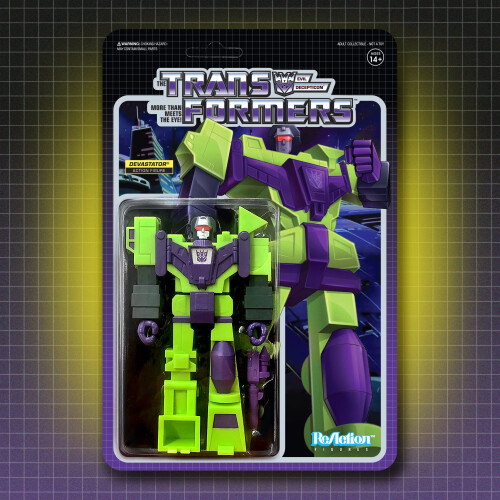 Super7 Transformers Devastator - Action Figure 6" con Accessorio Collezionabili Retro 1