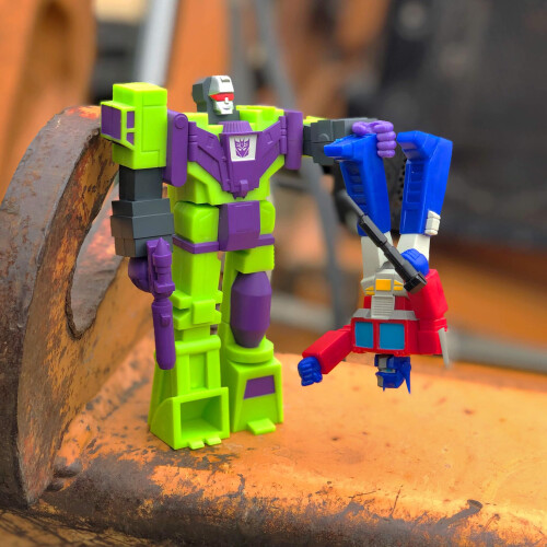 Super7 Transformers Devastator - Action Figure 6" con Accessorio Collezionabili Retro 2