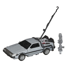 Transformers Toys Generations Collaborative: Back to The Future Mash-Up Gigawatt - Back to The Future-35 Edition - Ages 8 and Up 5.5-inch