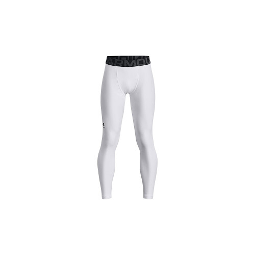 Under Armour Under Armour Αγόρια HeatGear Armour Κολάν, Λευκό (100)/Μαύρο, Μεγάλο