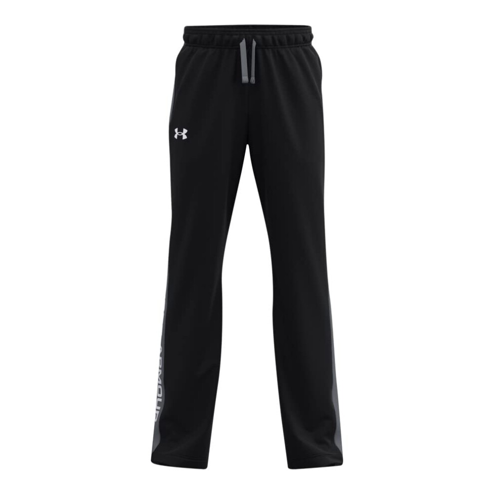 Under Armour Boys Brawler 2.0 Pants   Black (001)/White   Small
