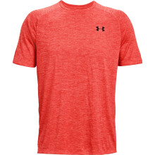 Under Armour Herr Tech 2.0 Kortärmad T-shirt, Venom Red (690)/Black, X-Small
