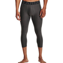 Under Armour Herr Armour HeatGear 3/4 Leggings, Carbon Heather (090)/Svart, Medium