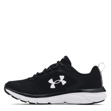 Under Armour Damernas Charged Assert 9, Svart (001)/Vit, 7 M US