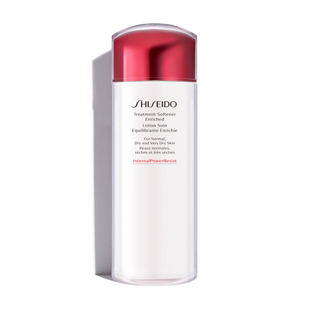 Shiseido Treatment Softener Enriched - 300 mL - Smoothing  Hydrating Softener for Plump  Moisturized Skin - For Normal  Dry & Very Dry Skin