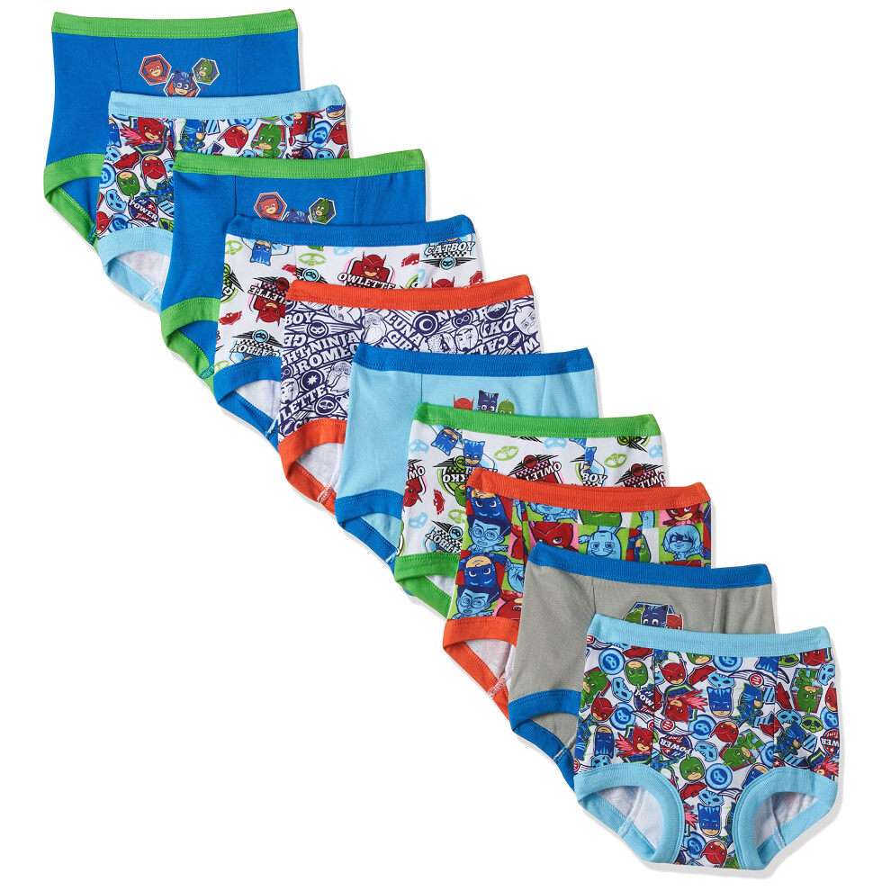 PJ Masks Potty Includes Success Tracking Chart and Stickers in Sizes 2T  3T  and 4T  10-Pack Training Pant