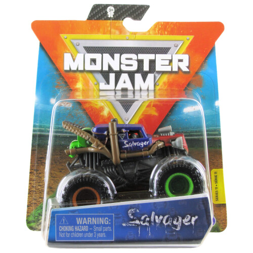 Monster Jam Monster Jam, Επίσημο Τεθωρακισμένο Όχημα, Die-Cast, Σειρά Wreckless Trucks, Κλίμακα 1:64