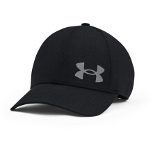 Under Armour Iso-chill Armourvent Fitted Hat, Svart (001)/Pitch Gray, Large/X-Large