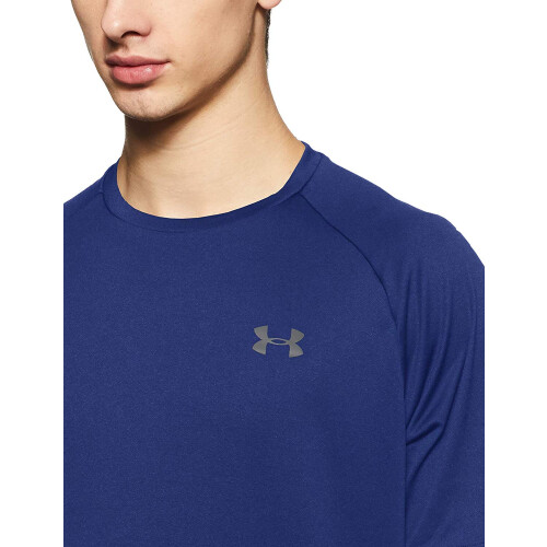Under Armour Under Armour Herr UA Tech 2.0 Kortärmad 4XLT Blå 2