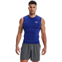 Under Armour Miesten Armour HeatGear Hihaton Kompressiopaita, Royal Blue (400)/White, L