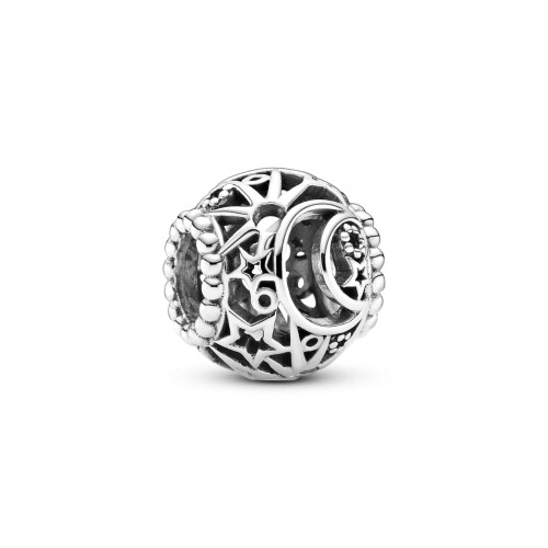 Pandora PANDORA Openwork Sun Stars & Moon Charm sem caixa de presente 2