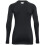 Under Armour Under Armour Maglietta a Maniche Lunga Donna Authentics, Nera (001)/Bianca, Grande 3
