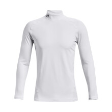 Maglia Fitta ColdGear Armour Under Armour da Uomo, Bianco (100)/Nero, X-Large