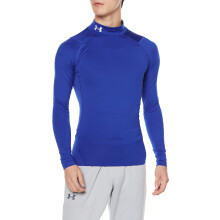 Under Armour Herr ColdGear Armour Kompression Mock, Royal (400)/Vit, Medium