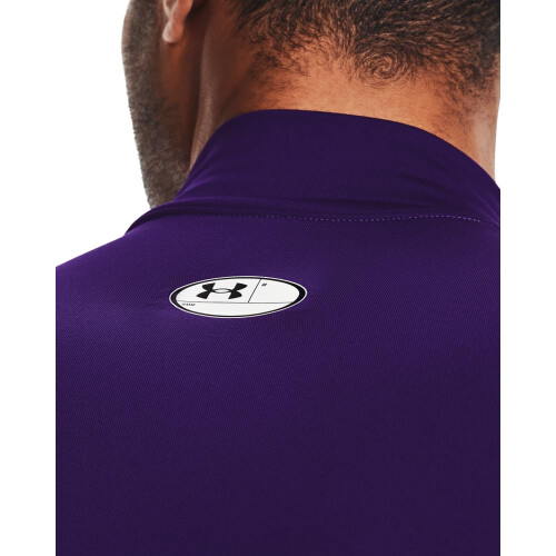 Under Armour Under Armour Herr ColdGear Armour Compression Mock, Lila (500)/Vit, Large 2