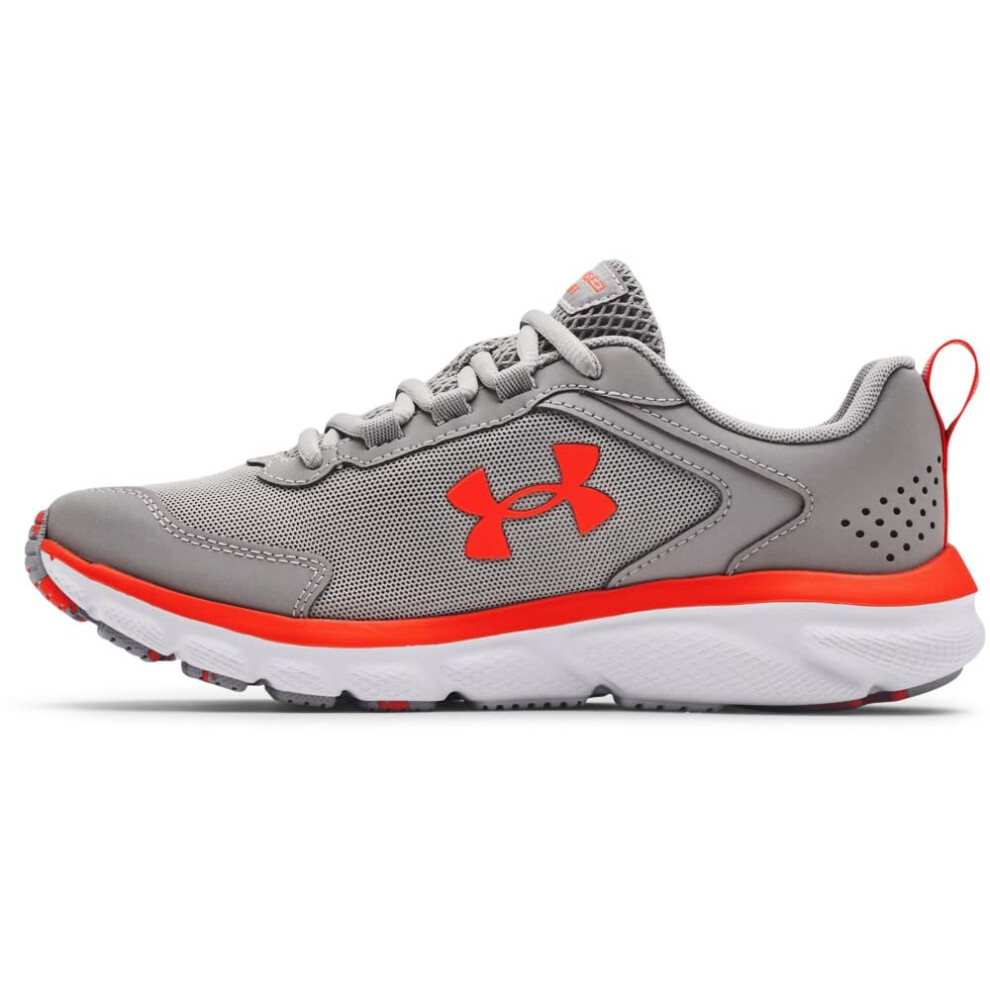 Under Armour Women's Charged Assert 9 Marble  Gray Wolf (101)/White  8 M US