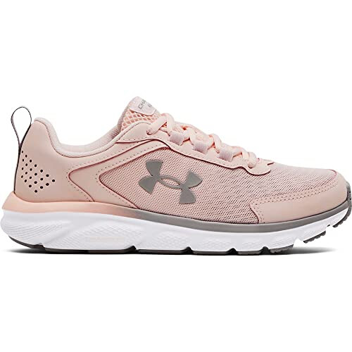 Under Armour Under Armour Damernas Charged Assert 9, Micro Pink (602)/Gray Wolf, 11 US 1