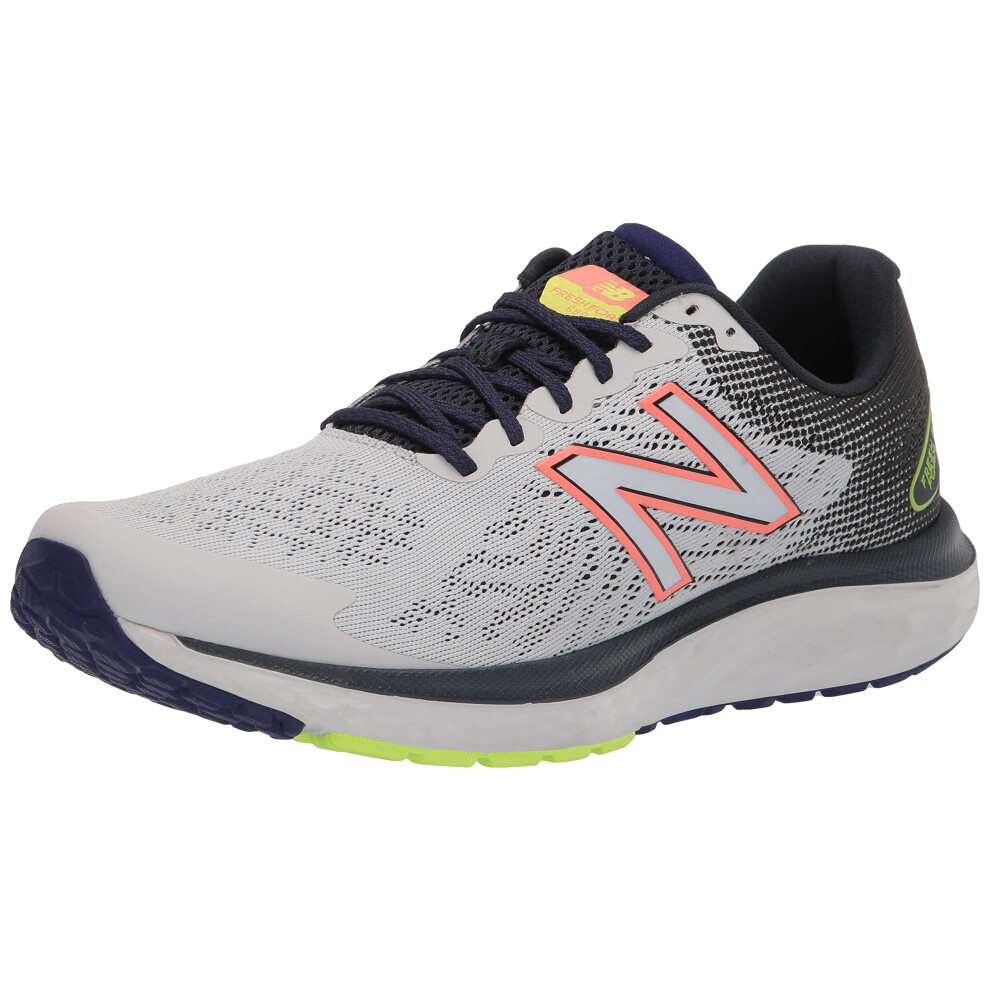 New Balance Womens Fresh Foam 680 V7 Running Shoe  Arctic FoxOuter SpaceParadise Pink  65