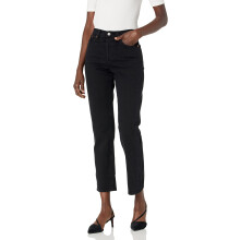 Damskie jeansy premium Wedgie Straight, czarne, Sprout 31