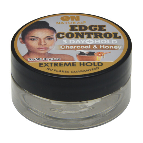On Natural Edge Control Extreme Hold-Charcoal og honning (1 oz)