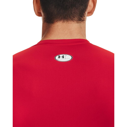 Under Armour Under Armour HeatGear Armour Compression Manica Lunga Rosso/Bianco 4XL 2