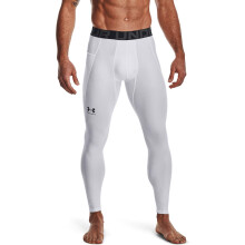 Leggings Under Armour HeatGear Uomo, Bianco (100)/Nero, 4X-Large