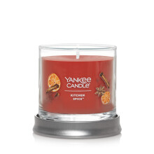 Yankee Candle Kitchen Spice Aromatizado, Vela Tumbler Pequena 4.3oz, Mais de 20 Horas de Queima